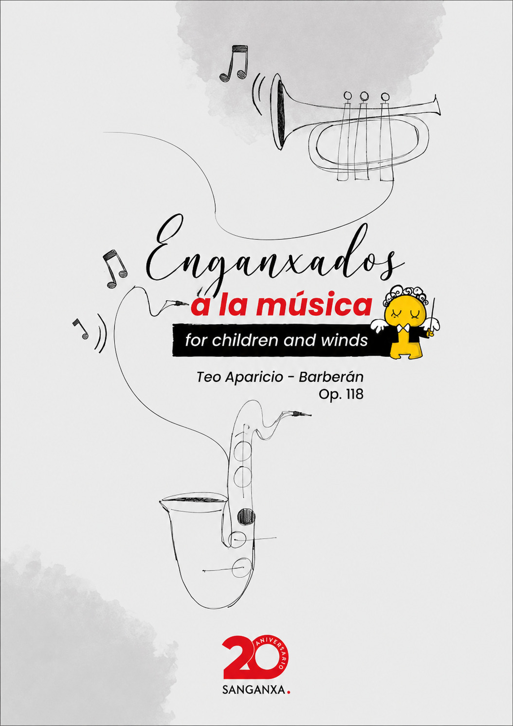 EnganXados a la música for young choir and winds